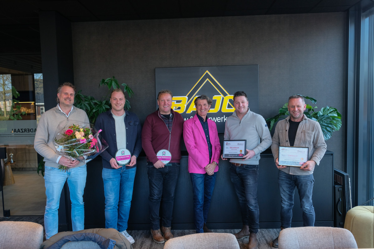 Tiende editie bekendmaking Beste Bouwer en Beste Verbouwer