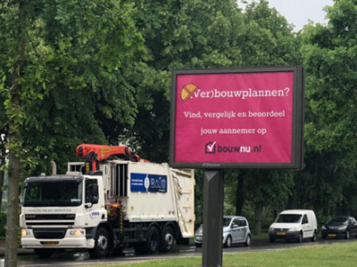 Billboardcampagne Bouwnu: vind, vergelijk en beoordeel jouw aannemer 