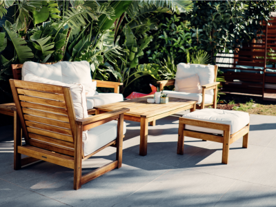 Ook een kleine tuin kan gezellig zijn!