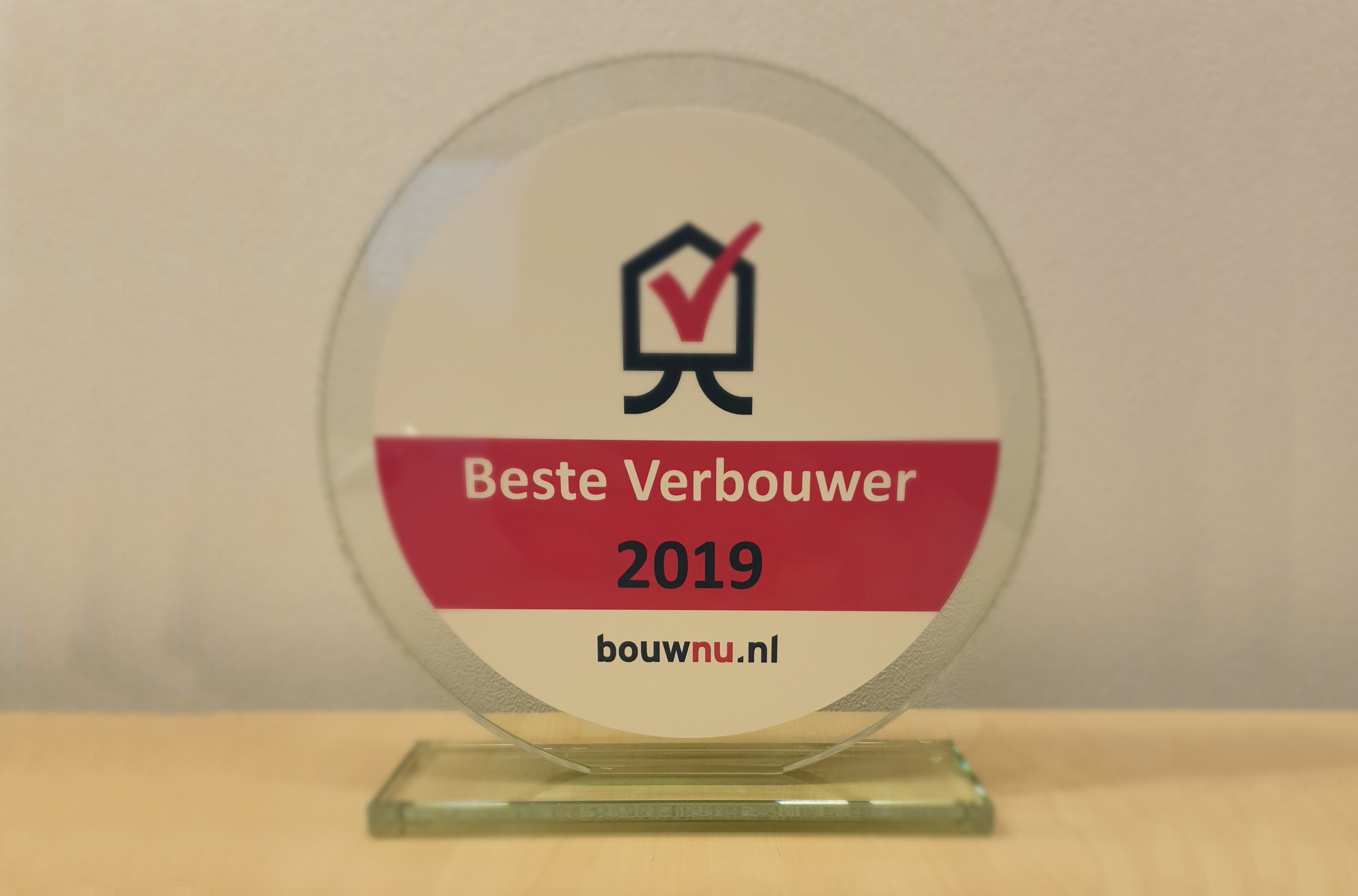 Bokaal beste verbouwer 2019 bouwnu nieuws